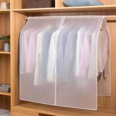 衣物防尘罩、透明外套防尘罩、悬挂式衣物袋、家用衣柜衣物罩、收纳袋、衣物罩、外套防尘罩保护套、衣柜收纳袋、衣物袋、真空袋、家用衣物整理袋