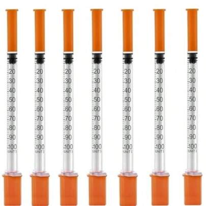 10 Pack 1ml/Cc  29G 1/2 Inch 12.7mm Industrial Scientific Lab Supplies Individually Sealed Package