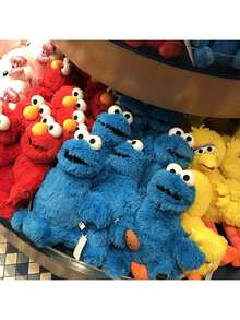 Sesame Street Official Authentic Se-same Street Classic Character Toys | Elmo and Cookie Monster Series - 彩色 - 查看 4