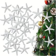 1.18英寸树脂海星装饰品，可爱迷你海星，适用于婚礼、节日装饰、家居装饰和DIY工艺品 - 星星 - 查看 6