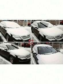 1pc Car Protective Cover, Suitable For Spring, Summer, Autumn And Winter, Dust-Proof, Sunshade, And All-Weather Protection - Multicolor - View 3