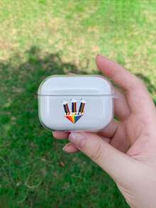 1个LGBT设计透明TPU蓝牙耳机保护套，防摔耐磨，适用于新款Pro 3、新款4、Pro/Pro 2/3/2/1 - 彩色 - 查看 2