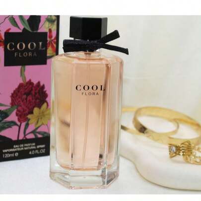  GUCCI COOL FLORA Eau de Parfum 120ml - Fragancia ligera y duradera con notas florales y frutales naturales.