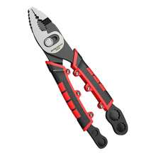 21.5厘米/8.5英寸工业级鲤鱼钳，多功能鱼嘴钳，带剪线钳/剥线钳、螺丝扳手，适用于汽车、机械、家居维修，黑红配色 - 鯉魚鉗 - 查看 10