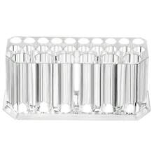 1pc Acrylic Makeup Brush Holder, Nail Polish Storage Box, Transparent Brush & Cosmetic Organizer And Display Case, Compact 26-Slot Acrylic Eyebrow & Eyeliner Makeup Pen Rack - Clear - View 4