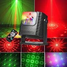 60 Patterns Mini Strobe Light Projector, Portable Disco Ball Lights, Sound Activated Remote Control, Suitable For KTV, Karaoke, Home Party, Camping, Holidays, Birthday, Dance Performance And Atmosphere Lighting - Pattern Strobe Light - View 3