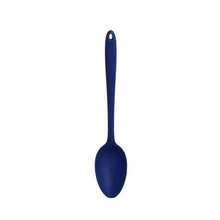 GIR: Get It Right Silicone Spoon - Non-Stick Heat Resistant Silicone Kitchen Spoon For Mixing Serving Cooking And More - 13 Inch Navy - Navy - View 1