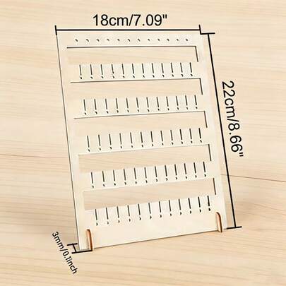 木质多层展示架，海报明信片收纳架，模块化桌面化妆品收纳架