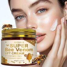 Xioimy 60克蜂毒保湿紧致面霜，提拉紧致面部肌肤，令肌肤更显年轻，抗衰老护肤，抗皱护肤，高效保湿，适合所有肤质，面部护理 - 數量 - 查看 1