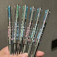 四合一按动式圆珠笔套装，0.5mm笔芯，彩色笔，适合写日记、学习，是送给朋友、老师、学生的完美礼物，也是返校用品的理想之选。 - 原子筆 - 查看 5