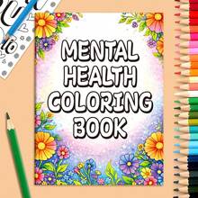 Libro para colorear de 32 páginas sobre salud emocional infantil, que contiene afirmaciones positivas y patrones florales. Diseñado para cultivar la confianza, regular las emociones y mejorar la concentración. La terapia artística ayuda a aliviar la ansiedad y fomentar el autodiálogo positivo. Una actividad relajante adecuada para niños y niñas a partir de 3 años. Un regalo de salud emocional para ayudarles a relajarse. - Multicolor - Ver 5