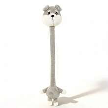 1个可爱创意动物系列长颈毛绒娃娃背包挂件,柔软舒适长颈大眼猫、羊、狐狸、雪纳瑞毛绒娃娃,生日、复活节、母亲节、儿童节礼物 - 彩色 - 查看 13