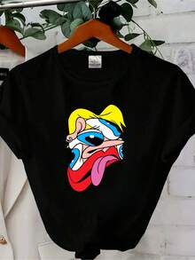 women t-shirt print Amyl & The Sniffers Band - Comfort To Me T-shirt Unisex Tee S-5XL FR823 - Schwarz - Übersicht 6