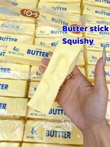 Soft Butter Stress Toy - Moist & Stretchy Fidget Stick For Anxiety Relief & Focus - View 9