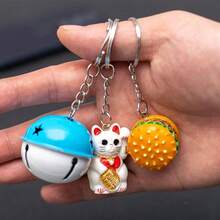 20-Piece Keychain Crafting Kit - The Complete Set Includes 10 Keychains And 10 Jump Rings - Multicolor - View 4