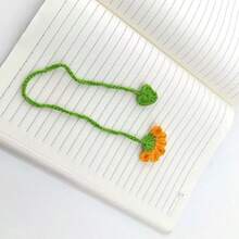 1个手工编织花朵蝴蝶书签 - 多色 - 查看 13