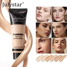 6-Color Matte Hydrating Foundation | Full Coverage Long-Lasting Liquid Foundation, Natural Smooth Finish, Buildable Medium-To-Full Coverage, Oil-Control Face Makeup, Travel Size Cosmetic, Gift For Women - Nhiều màu - Xem 2