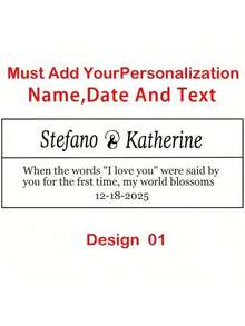 Personalized Customized Name Ring Box, Wedding, Double Engagement Ring Box, Ring Box, Wooden Ring Box, Proposal Ring Box, Personalized Ring Box - Wooden Box - View 7