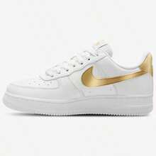 Nike Air Force 1 '07 LE Low Gold/White Women's  DC9486-114 | Classic, Comfortable - 白金 - 查看 2