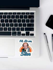 Hi It's Me Stan Sticker, Golden Girls Sticker, Funny Stickers, 90s Stickers, 80s Stickers, Retro TV Show, Nostalgic Stickers, Funny Laptop - Multicolor - View 5