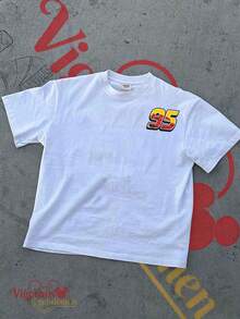 Disney Cars Short Sleeve T-Shirt - 白色 - 查看 2