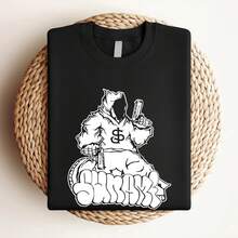T-shirt femme Imprimé SUNAMI T-shirt Beatdown Hardcore Punk Rock Band Nouveau t-shirt noir pour adultes - Noir - Voir 3