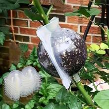 10/20pcs Plant High-Pressure Propagation Ball, Transparent Visible Rooting Box, Reusable, Dedicated For Fruit Tree And Flower Cutting And Grafting, Fast Rooting Horticultural Seedling Tool, Easy Installation And Disassembly By One Person - A - View 2
