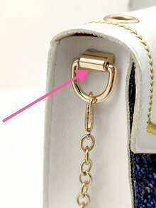 Accesorios DIY para bolsos: Hebilla en D, Correa con anilla, Herramientas de modificación, Ganchos de tornillo, Esenciales para vacaciones - Multicolor - Ver 3