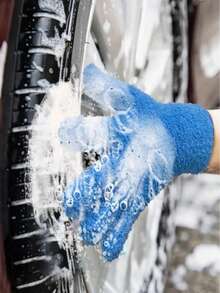 1双/2双装园艺手套，耐磨、防刮、防水、防穿刺，多功能可重复使用超薄丁腈手套，耐化学腐蚀，适用于花艺师、园丁、采摘栗子、种植等，是馈赠佳品和居家必备用品。 - 多色2 - 查看 7