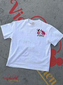 Disney Camiseta de manga corta de Heart & Pluto - Blanco - Ver 2