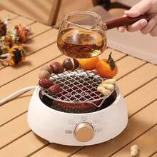Portable Round Air Fryer Rack, Stackable Stainless Steel Grill With Cooling Rack For Feet, Home Kitchen, Oven, Steamer QYLD - 20 cm - View 4
