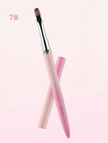 1pc Pink Gradient Handle Nail Drawing Brushes For Manicure Lines Painting Gradient UV GEL Extension Builder Drawing Pen - Multicolor - View 18