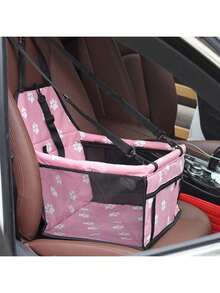 Housse de siège de voiture imperméable pour chien - Protège les sièges de votre voiture contre les poils d'animaux, les rayures et la saleté - Facile à installer et à nettoyer - Convient pour les voyages et l'utilisation quotidienne - Multicolore - Voir 3