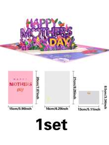 1 tấm thiệp chúc mừng Ngày của Mẹ 3D sáng tạo - Ngày của Mẹ - Xem 5