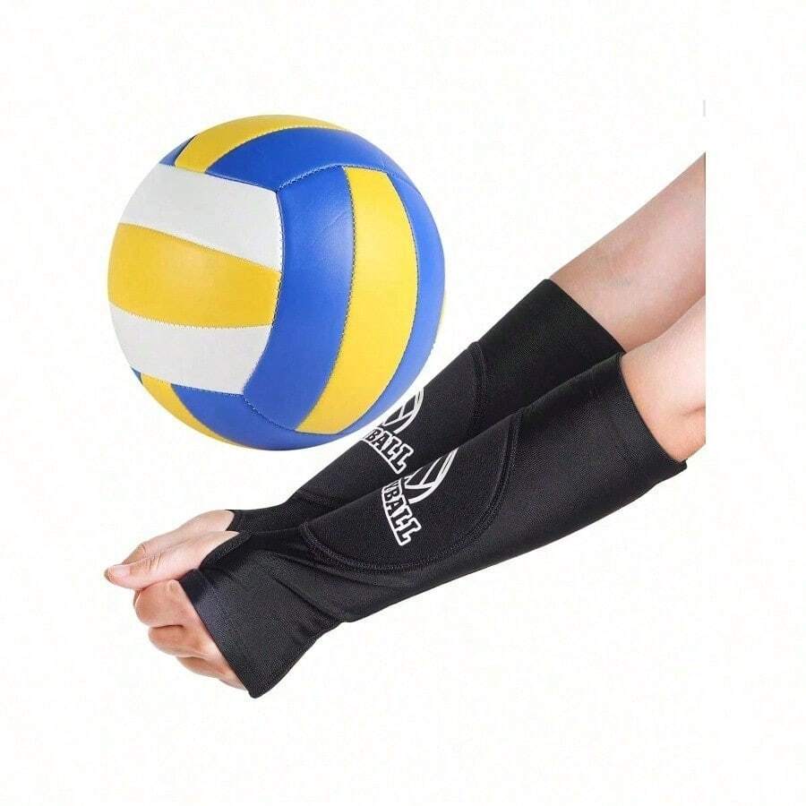 1set Volleyball Arm Guards, Compression Breathable Arm Guards For Men, Women And Youth, Volleyball Training Protective Gear,Anticollision Elbow Training Pressurized Arm Protector Student Forearm Protector Exercise Lengthening Volleyball Breathable Volleyball Wrist Protector Ball Arm Protector Equipment Sports Protector - D - 查看 1