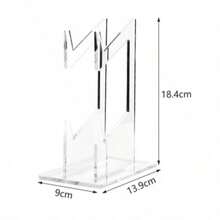 1pc Universal Acrylic Headphone Hanger Rack, Detachable Desktop Display Stand For Phones, Birthday Gifts, Switch Game Controllers, Electronics, PS Consoles - View 6