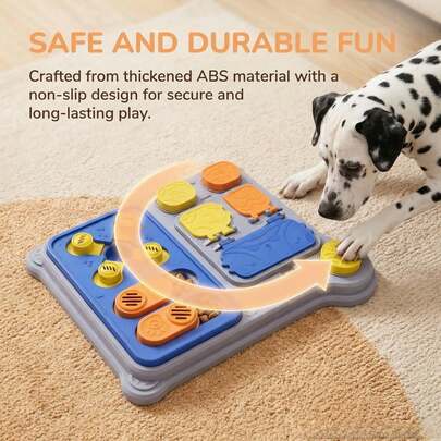 Được thiết kế dành cho chó nhỏ và vừa, đồ chơi phân phát thức ăn mới của chúng tôi kết hợp giữa trò chơi giải đố và cho ăn để tăng cường trí thông minh cho thú cưng của bạn.