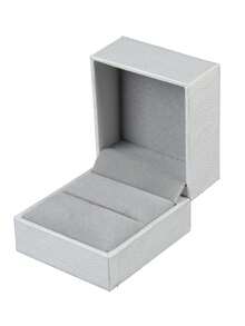 AIHUASI 3pcs/Set 925 Sterling Silver Wedding Engagement Rings For Women Princess Cut 5A Cubic Zirconia With Blue Gemstones Ring Party Wedding Jewelry Valentins Gift - Silver - View 11