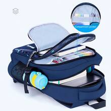 Men's Backpack, Fashionable Large Capacity Lightweight Spine Protection Backpack, Travel Bag Laptop Bag, Daily And Travel Large Capacity Backpack - Rectangle - View 4