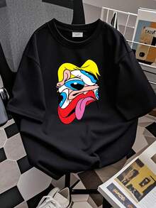 women t-shirt print Amyl & The Sniffers Band - Comfort To Me T-shirt Unisex Tee S-5XL FR823 - Schwarz - Übersicht 2