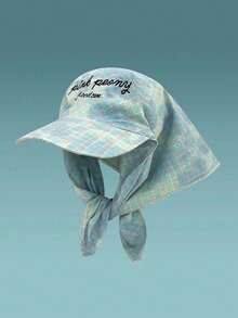 Other Casual Polyester Embroidered Hat, Suitable For Spring And Summer Vacation - A - View 9