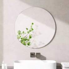 Gương dán tường hình oval không khung chất lượng cao cho phòng tắm, bề mặt gương trong suốt tự dính, chống thấm nước và chống ẩm. Có lớp màng bảo vệ và bề mặt nhựa có thể tháo rời, sử dụng đa chức năng, không cần nguồn điện. Thích hợp để trang trí phòng tắm, phòng khách, phòng ngủ, nhà bếp và văn phòng. - Bạc - Xem 3