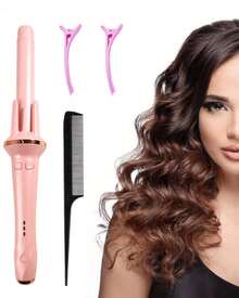 Rizador de Cabello Automático Profesional – Ondas Perfectas y Peinado Fácil en Casa ‍♀️✨ - Tipo de Enchufe A Japonés (100V) - Ver 7