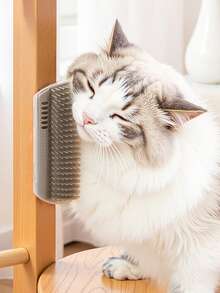 1pc Cat Scratching Post, Made Of Silicone Material, Can Be Hung On Cat Cage, Wear-Resistant, Non-Shedding, Anti-Scratch, Anti-Scratch Silicone Column - Multicolor - View 2