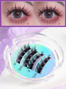 1 Cặp mi giả từ tính, tạo vẻ tự nhiên, dễ dàng gắn mà không cần keo. - Xem 1