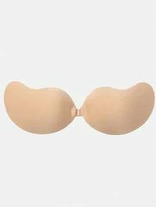 1/3 Pairs Cleavage-Enhancing Invisible Bra Petals: Silicone Backless Adhesive Mango-Shaped Nipple Covers, Invisible Breast Petals Suitable For Dresses And Wedding Gowns - Multicolor - View 24