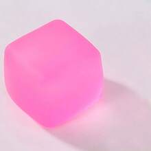 Gran cubo de hielo de azúcar de malta, juguete antiestrés suave y apretable de TPR, adecuado para adolescentes, estudiantes, trabajadores de oficina, regalo de cumpleaños/festividad - Multicolor - Ver 11
