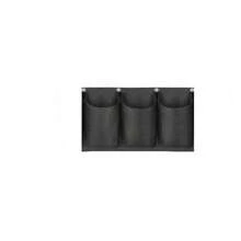 Horizontal 4/6 Pocket Hanging Grow Bag Garden Flower Pot Planter Layout Waterproof Vertical Wall Hanging Planting Bags - Black - View 13