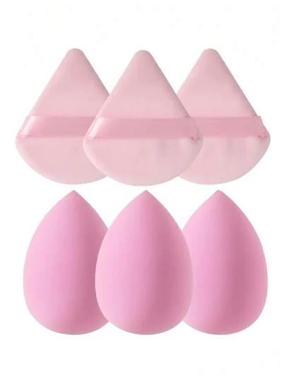 3 Makeup Sponges, Suitable For Applying Cream And Powder Concealers And Loose Powder; 3 Makeup Puff Sets, With Soft Triangular Mineral Powder Puffs, Suitable For Face Makeup. The Product Is Versatile And Affordable, And Can Be Used For Room Decoration, Dressing Tables, Travel, Bedrooms And Other Occasions. Keywords: Makeup Puff, Powder Puff, Makeup Sponge, Affordable, Christmas Gift, Cosmetics, Makeup Tools, Cheap And Good, Gift, Ladies Gift, Christmas Gift.