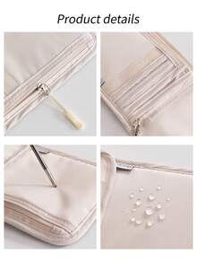 Multi-Layer Passport Holder Crossbody Bag, Travel Document Organizer, Ticket Pouch - Multicolor - View 10